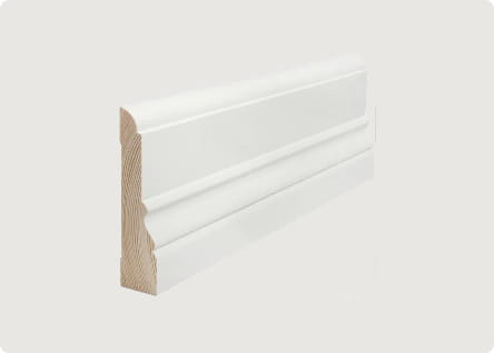 Põrandaliist 21 x 95 x 4400 valge